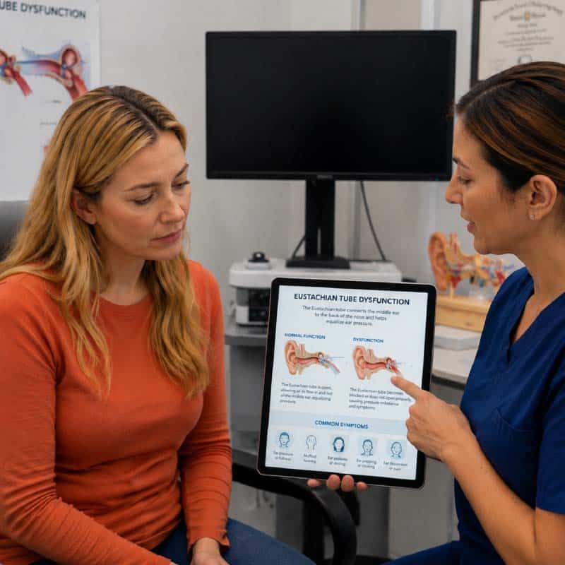 Eustachian Tube Dysfunction Treatment in Wall Township, NJ